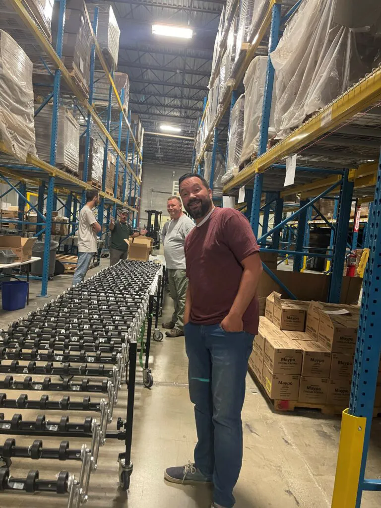 Treasure Valley Financial Planning team volunteering at local community warehouse to support Idaho families.